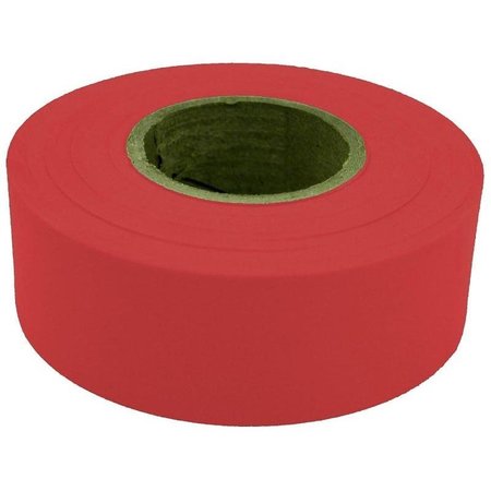 C.H. HANSON Flagging Tape, 300 ft L, 1316 in W, Red, Polyethylene 17021